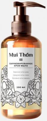 Жидкое крем мыло для рук и тела с дозатором № III парфюмированное, антибактериальное Tobacco collection rich warm addictive, 200 мл