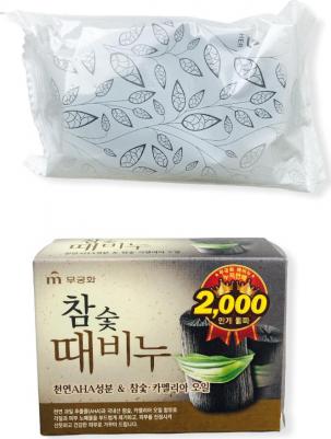 Твердое Мыло-скраб Hardwood Charcoal Scrub Soap с древесным углем, 100 мл – фото 9