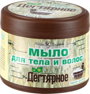 Мыло жид Дегтярное (д/тела и волос) 300мл – фото 2