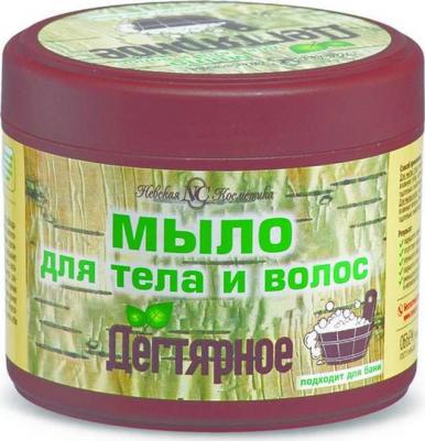 Мыло жид Дегтярное (д/тела и волос) 300мл – фото 5