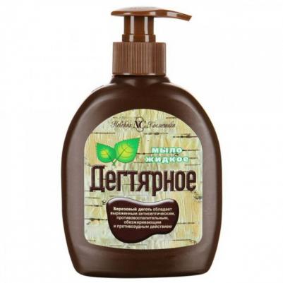 Мыло жид Дегтярное (д/тела и волос) 300мл – фото 13