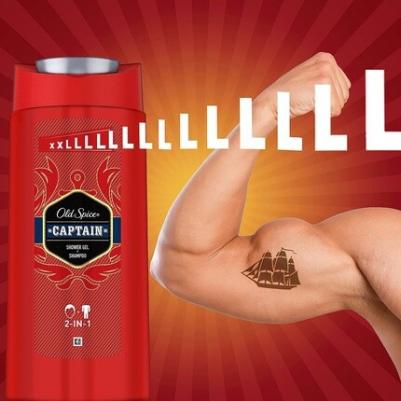 Гель для душа Captain 2в1 675мл – фото 1