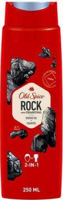 Гель для душа + шампунь 2в1 Rock with Charcoal 400мл – фото 3