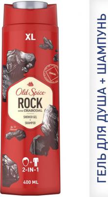 Гель для душа + шампунь 2в1 Rock with Charcoal 400мл – фото 6