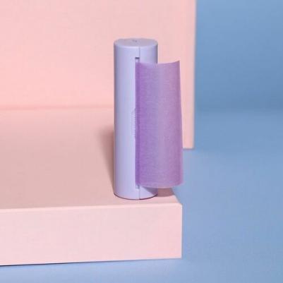 Листовое мыло в пласт футляре d2,3*9см рулон 7,2*120см фиолетовое пакет от 9614589 – фото 1