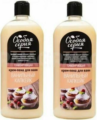 Крем-пена для ванн Ванильный капкейк 730 мл