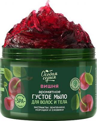 Мыло для волос и тела "вишня, увлажнение и сияние" 500 мл – фото 2