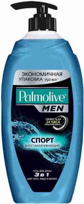 Men Гель для душа и шампунь 3 в 1 "Спорт", восстанавливающий, мужской, 750 мл – фото 6