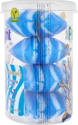 Мыло туалетное с увлажняющим кремом Морские минералы, 4Х90 гр – фото 2