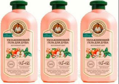 Гель для душа Сибирская травница Яблоневый цвет увлажняющий 500 мл – фото 8