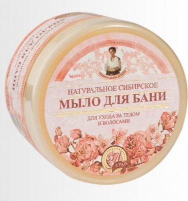 Травы и Сборы Агафьи. Мыло для бани "Цветочное мыло Агафьи" 500 мл – фото 5