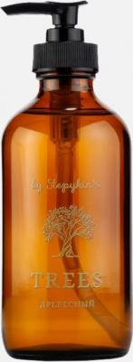 Мыло жидкое Парфюмированное увлажняющее мыло в стеклянном флаконе ДРЕВЕСНЫЙ PREMIUM TREES 235.0 – фото 2