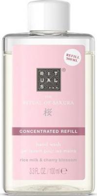 Жидкое мыло для рук концентрированное "Sakura" с ароматом цветов вишни и рисового молока 100 мл – фото 2