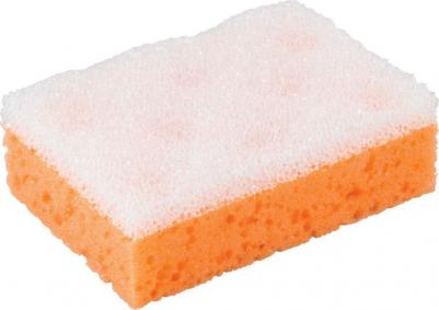 Губка для тела, поролон+массаж (130x90x40мм) (310512) – фото 1