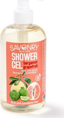 Гель для душа бергамот и гейпфрут 500 мл – фото 1