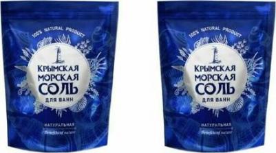 Соль для ванн морская Крымская Натуральная, 1100 г – фото 5