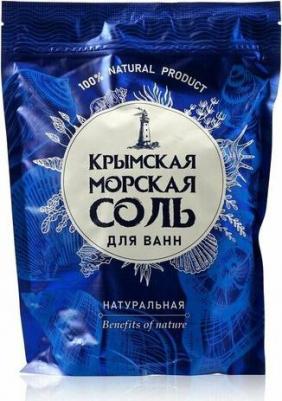 Соль для ванн морская Крымская Натуральная, 1100 г – фото 11