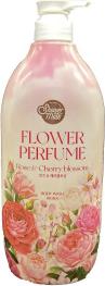 Kerasys Aekyung Flower Perfume Pink Flower Гель для душа Роза 900 гр – фото 4