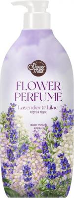 Kerasys Aekyung Flower Perfume Purple Flower Гель для душа Лаванда 900 гр – фото 1
