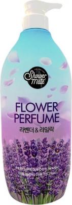 Kerasys Aekyung Flower Perfume Purple Flower Гель для душа Лаванда 900 гр