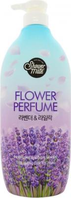 Kerasys Aekyung Flower Perfume Purple Flower Гель для душа Лаванда 900 гр – фото 3