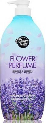 Kerasys Aekyung Flower Perfume Purple Flower Гель для душа Лаванда 900 гр – фото 4