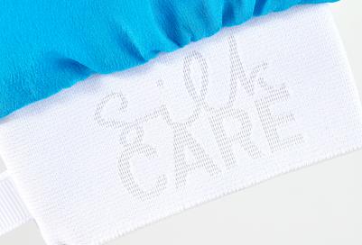 Шелковая варежка для пилинга Crazy Colours turquoise 1 шт – фото 4