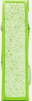 Мочала целлюлозная-хлопок, цвет: зеленый
