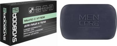 Мыло кусковое Men care с углём, 100 мл, 100 г – фото 1