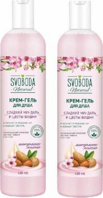 Жидкое крем-мыло Сладкий миндаль и цветы вишни, 430 мл – фото 6