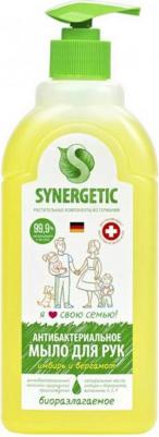 Антибатериальное жидкое мыло для мытья рук и посуды "Имбирь и бергамот, чистота и ультразащита 99,9%", 1 л – фото 2