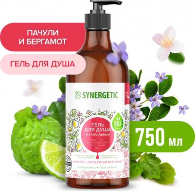 Гель для душа Пачули и ароматный бергамот, 750 мл – фото 2