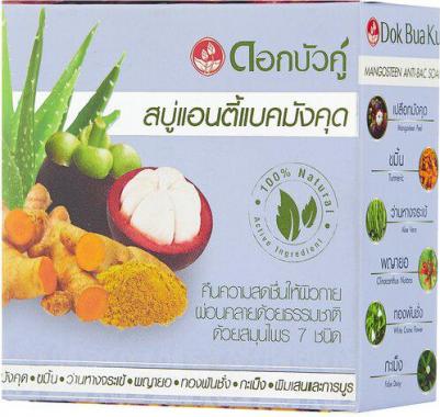 Мыло с мангустином антибактериальное, 85 г