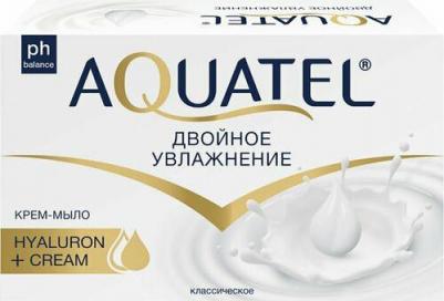 Крем-мыло Aquatel твердое классическое, 90 г. - 6 шт – фото 10