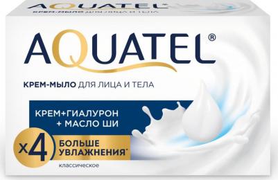 Крем-мыло Aquatel твердое классическое, 90 г. - 6 шт – фото 11