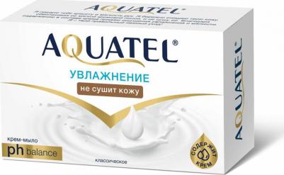 Крем-мыло Aquatel твердое классическое, 90 г. - 6 шт – фото 12