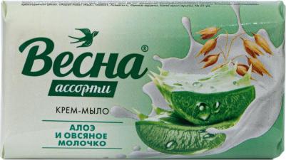Мыло для рук Мыло туалетное алоэ и овсяное молочко – фото 4