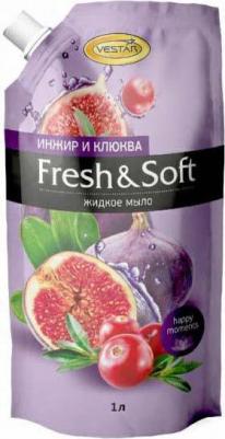 Мыло жидкое Fresh&Soft инжир и клюква, 1 л – фото 3