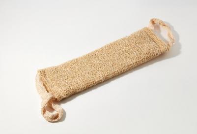 Мочалка конопля длинная с ручками, 1 шт – фото 5