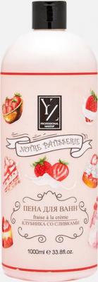 Пена для ванн клубника со сливками Наша кондитерская / 1л