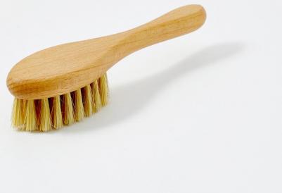 Щетка для тела Щетка для сухого массажа лица и шеи, натуральная щетина – фото 4