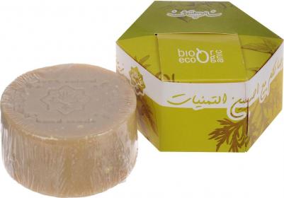 Алеппское мыло премиум "Серное" для проблемной кожи, 125 г – фото 3