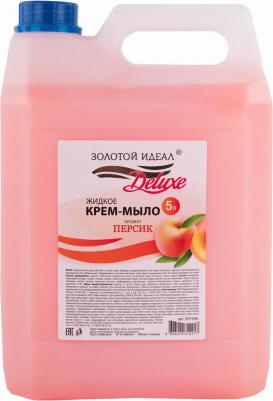 Мыло-крем жидкое 5 л "Deluxe. Персик", перламутровое – фото 1