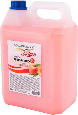 Мыло-крем жидкое 5 л "Deluxe. Персик", перламутровое – фото 3