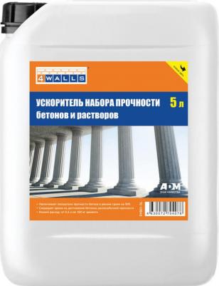 Добавка-ускоритель набора прочности для бетонов и растворов 128888