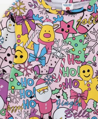 Пижама детская 223BBGP97041213, розовый, 122 – фото 4