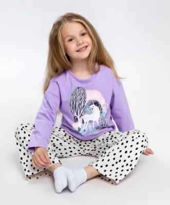 Пижама мультицвет (128-134)