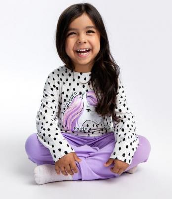 Пижама с принтом мультицвет (122-128)