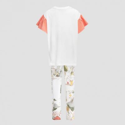 Пижама для девочек Пикколо белый р.140-146 – фото 1