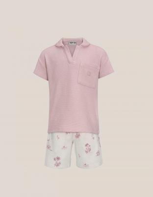 Пижама Сафини розовый для девочек р.128-134